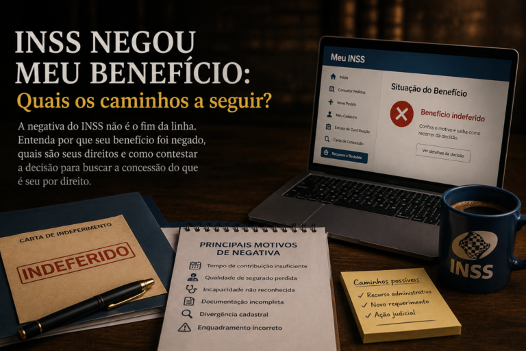 INSS negou meu benefício: quais os caminhos a seguir?