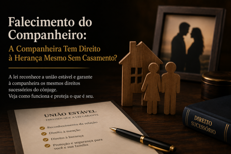 Falecimento do companheiro: a companheira tem direito à herança mesmo sem casamento?