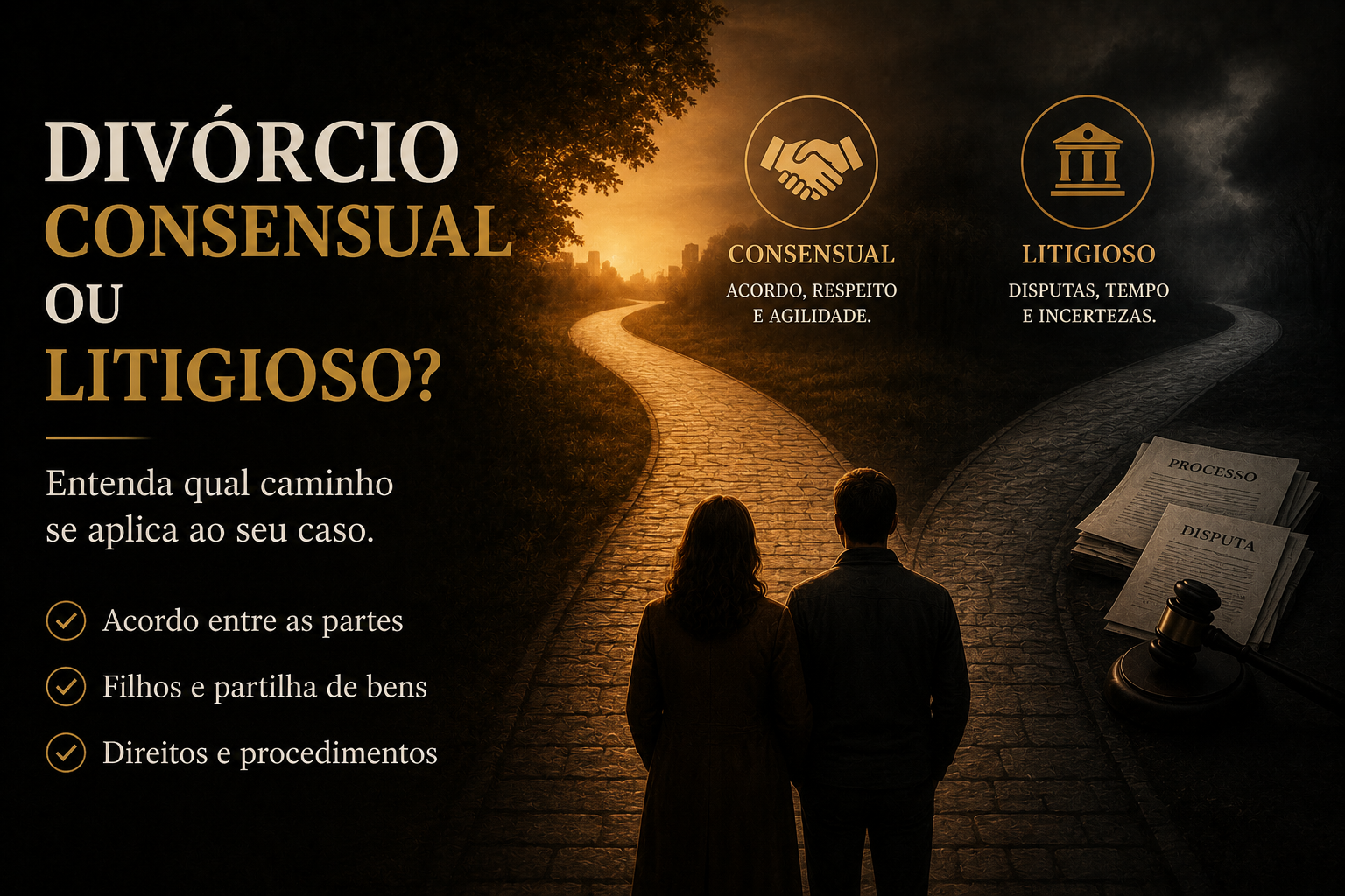 Divórcio Consensual x Litigioso