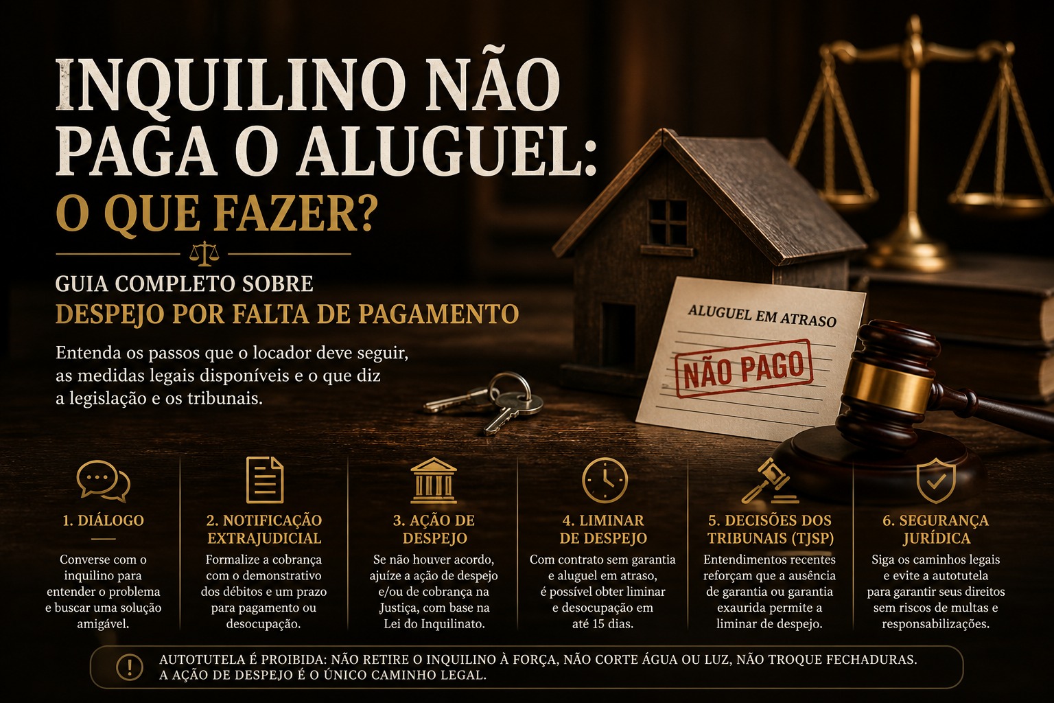 Inquilo não paga aluguel